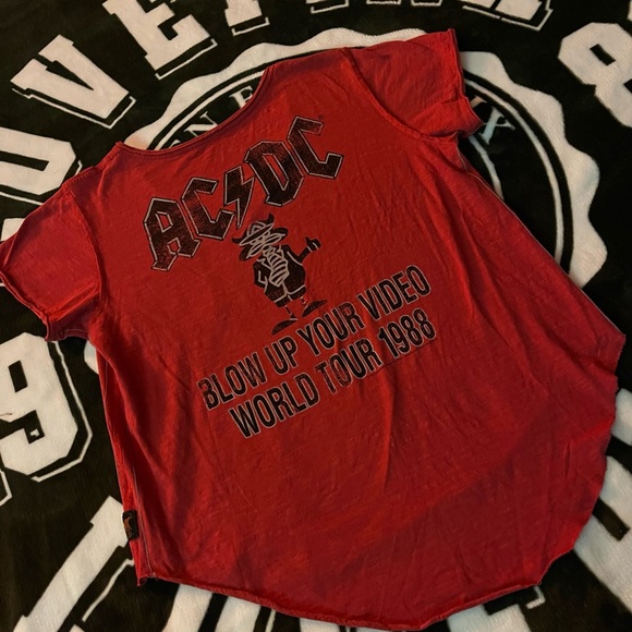 Trunk LTD AC/DC Distressed Shirt😎♥️ - Picture 5 of 8